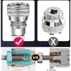 KEWAYO Universal Socket Wrench Set Universal Socket Wrench Hex Drill