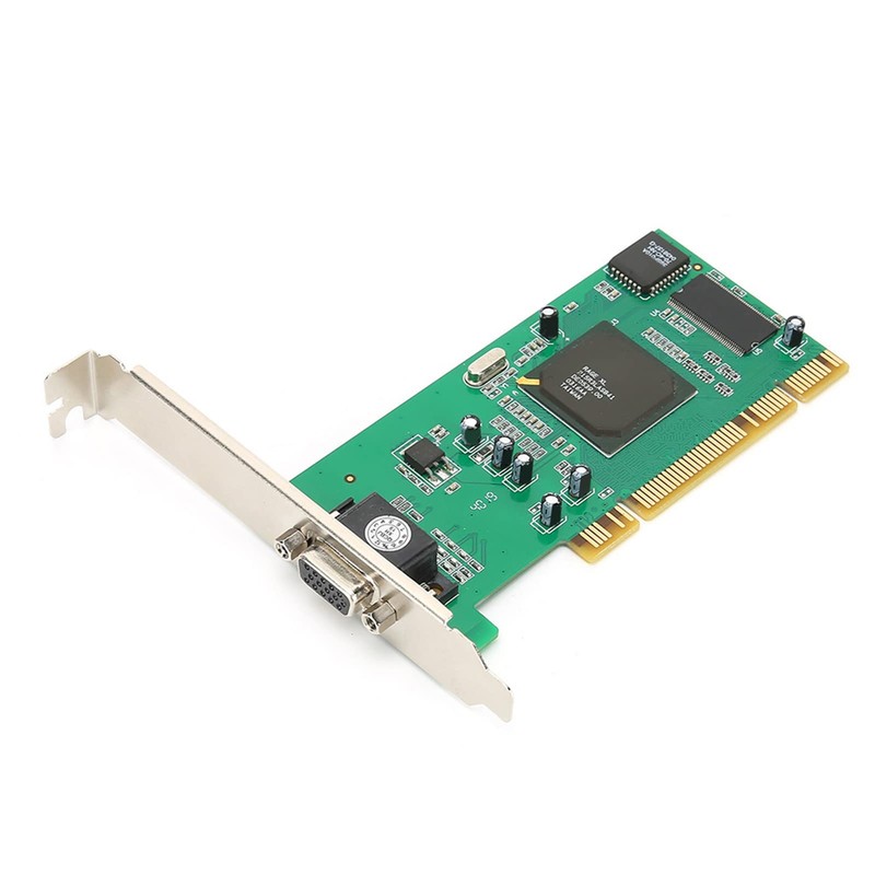 Jectse 8MB PCI Graphics Card VGA 32 Bit Multi-Display Support