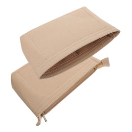 SHERCHPRY Handbag Organizer Insert 2 PCS Felt Purse Organiser Insert for Women Tote Organizer