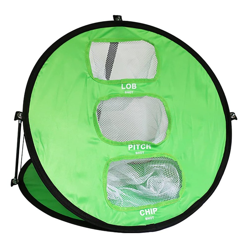 ANCLLO Double Sided Golf Net 5 Holes Indoor Outdoor Portable