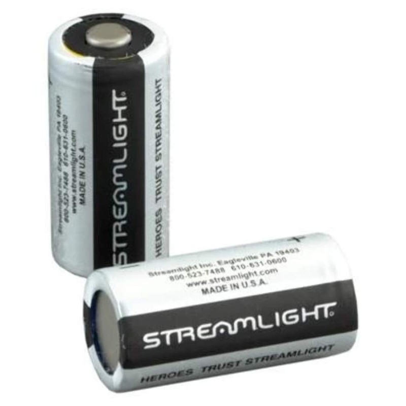 Streamlight Streamlight CR123 Batteries, 2 Pack