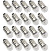 Mini Screw Base Light Bulbs SQXBK 20PCS E10 2.5V 0.3A