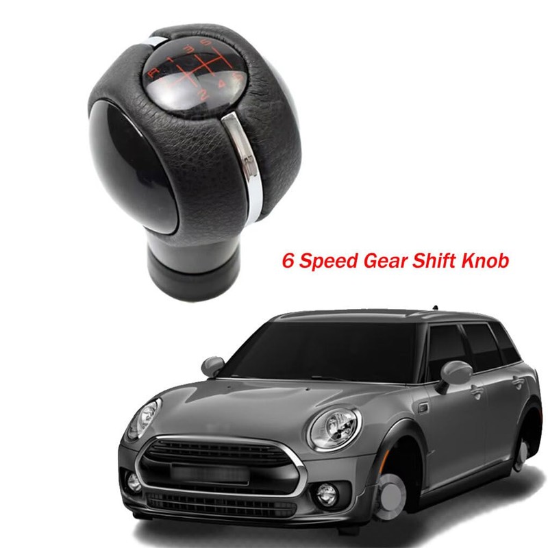 6 Speed Gear Shift Knob Shift Knob Compatible with Mini