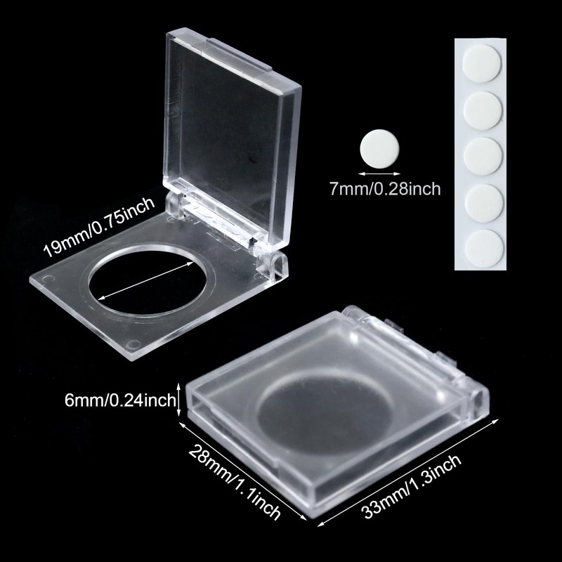 Honbay 5PCS Diamond Painting Accessories Flat Power Button Cover Guard
