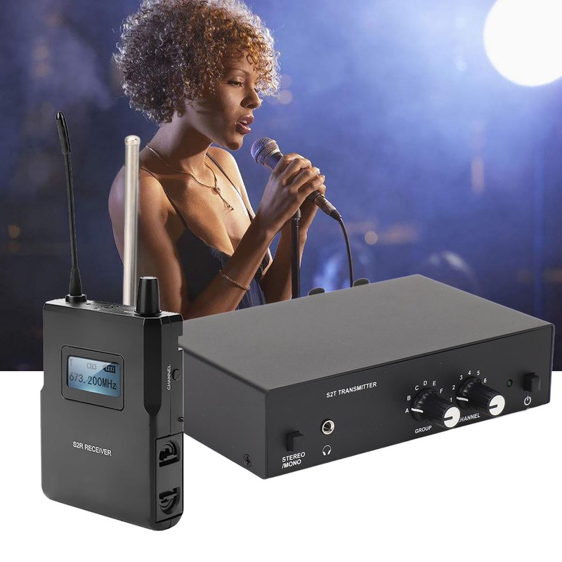 For ANLEON S2 UHF Stereo Wireless Monitor System in Ear