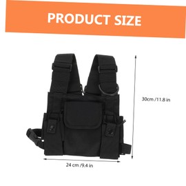 BESPORTBLE Chest Rig Pack Shoulder Strap for Easy Access Stylish Chest Holder for Outdoor Activities Hunting and Sports