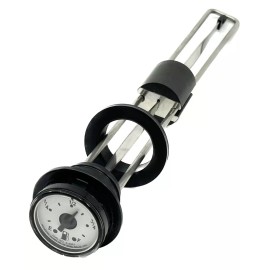 Rochester Sensors 8681 Junior Top Mount Press Fit Acetyl Head Verticle Spiral Fuel Level Gauge 10"
