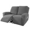 NORTHERN BROTHERS Loveseat Cover - Jacquard Reclining Cover for 2