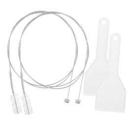 Gatuida 1set Fridge Drain Hole Cleaning Tool Ice Shovel for Unclogging Refrigerator Drainage System Essential Dredging Tool for Home Use