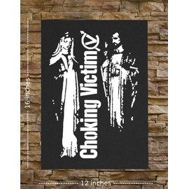 Choking Victim Back Patch