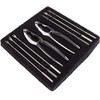 ENET 8Pcs Stainless Steel Dining Seafood Crab Nutcracker Forks Pliers