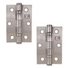 Excel XL964 Pair of 3" Grade 7 Door Hinges, Satin