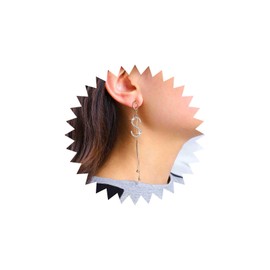 Vacaonio Boho Cz Letter Dangle Earrings Long Chain Tassel Earrings Gold Alphabet Initial Earrings Crystal Initial S Earrings Sleek Chain Drop Earrings Jewelry for Women