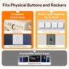 ORYZIC Fingerbot Plus Zigbee Smart Button Switch Pusher, Zigbee Hub