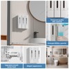 1984 Shower Soap Dispenser Bathroom Set Shampoo Conditioner Body Wash