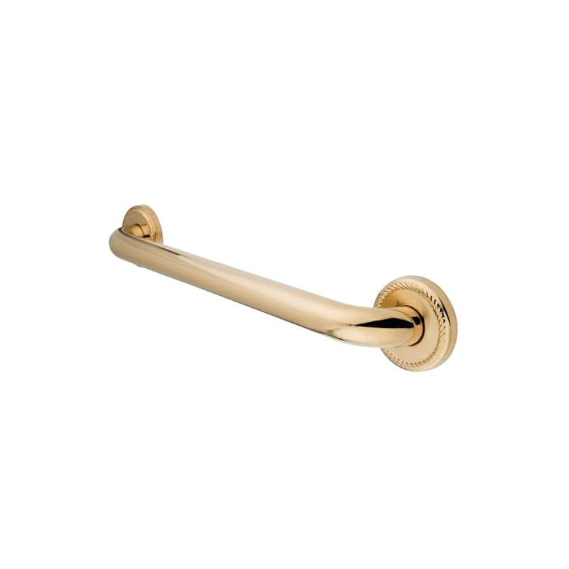 Kingston Brass DR814122 Designer Trimscape Laurel Decor 12-Inch Grab Bar