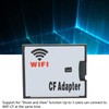 OVAQUIXI WiFi CF Memory Card Adapter, SD Card Converter for