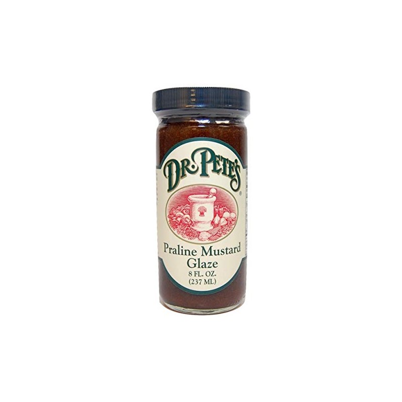Dr. Pete's Original Gourmet Praline Mustard Glaze (Pack of 2)