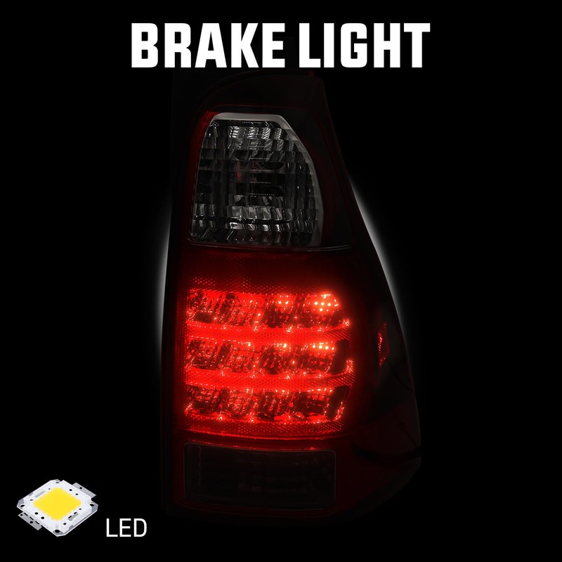 Huray Tail Light for Toyota 4Runner 2006-2009 SR5 Sport Limited