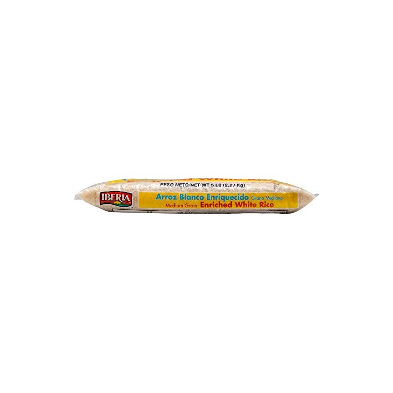 Iberia Medium Grain White Rice, 5 Pounds