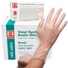 Basic Vinyl Exam Gloves (VINS100INBACLE-7593-C1000)