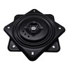 Frassie 2 Pack 10.2" Square Swivel Plate Replacement, Ball Bearing
