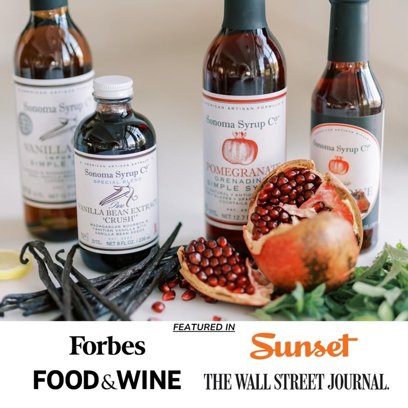 Sonoma Syrup Co Grenadine Syrup 8 Fl Oz for Shirley