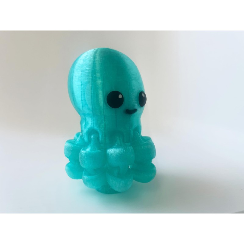 Baby Teal Light Up Octopus Fidget