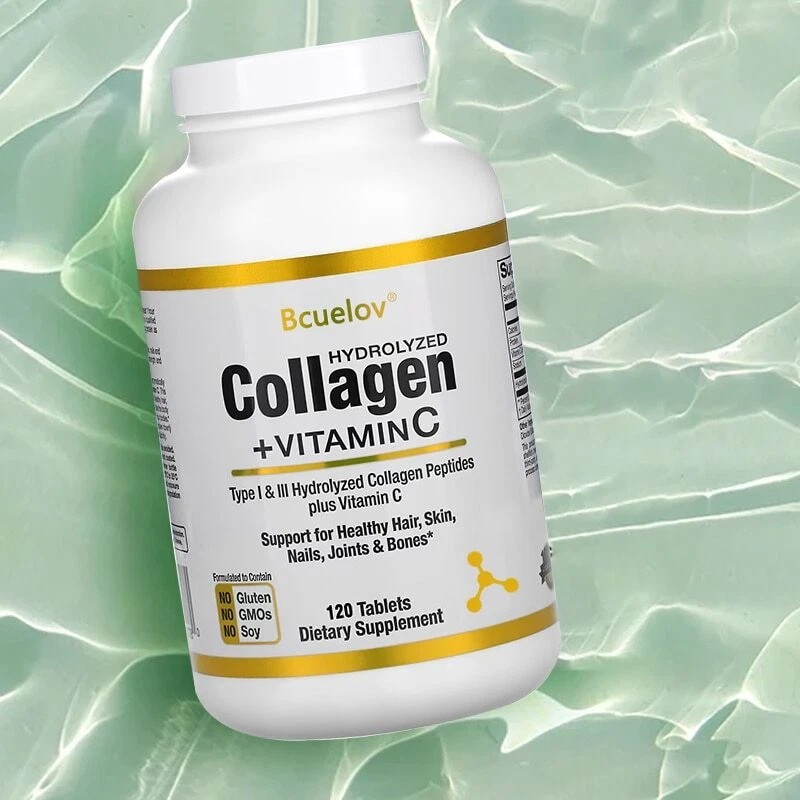Bcuelov Collagen + Vitamin C - Maintains a healthy immune