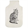 'Tabby Cat' Hot Water Bottle Cover (HW00001345)