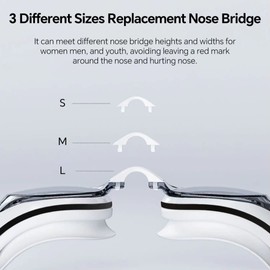 HDYAR Swim Goggles, Shortsighted Swimming Goggles Leakproof Anti-Fog UV Protection Adjustable Strap for Adult Men Women Junior