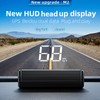AZIJYV Head Up Display for Car, M2 (White) Windshield Speedometer