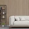 Slat Wood Wall Panels - Decorative & Sound Absorbing Contemporary
