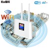 4g LTE Router mit SIM Karte, KuWFi 300Mbps Wireless WLAN