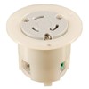 Flanged Outlet Twist-Lock NEMA L5-30FO Easy Assembly - Durable Nylon