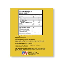 Eternal Spirit Beauty Colombian Latte Coffee Singles - Indulge in Instant Luxury with Individual Coffee Packets for On-the-Go Bliss (15 Sachets - 0.64 Oz Each)