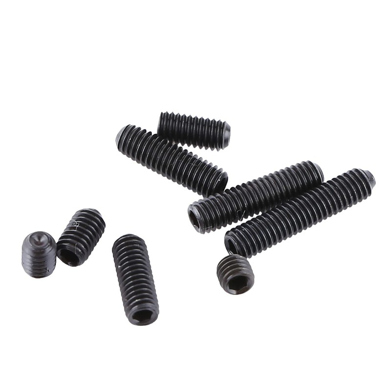 200 Pcs M3 Black Hex Socket Head Screw Steel Hex