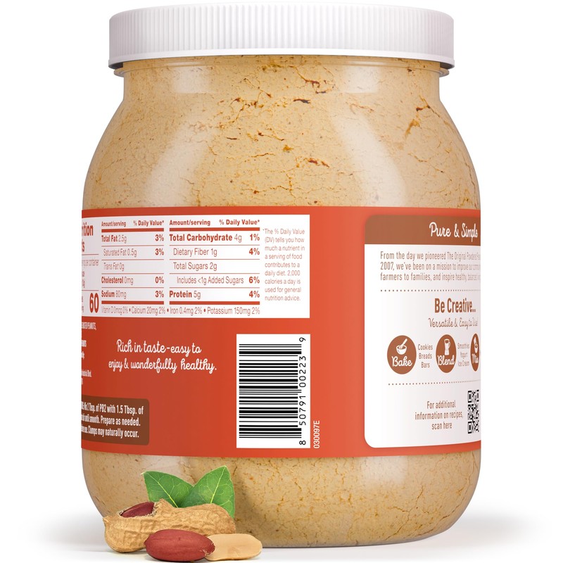 PB2 Crunchy Powdered Peanut Butter - Peanut Butter Powder with