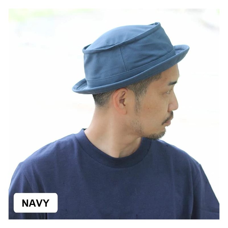 Regnuu Pork Pie Hat, Men's, Summer Hat, Large Size, 24.8