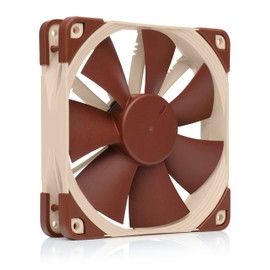 Noctua NF-F12 PWM, Premium Quiet Fan, 4-Pin (120mm, Brown)