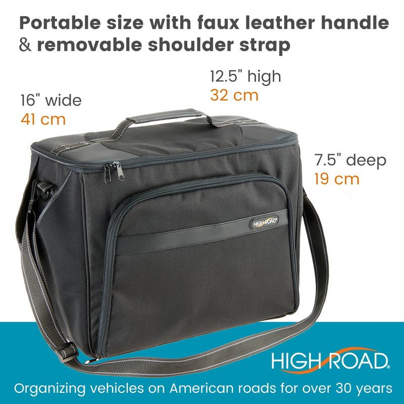 High Road Car Office Organizer - Front Seat Organizer with