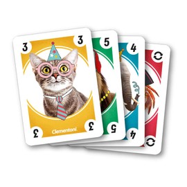 Clementoni, Sapientino-16176 Sapientino Unique Animals, Playing Cards for Children (Italian Version), Multi-Colour, 16176