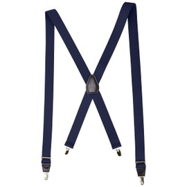 Dockers Men's X-Back Solid Adjustable Suspender