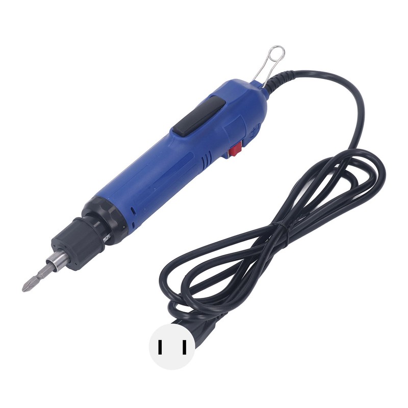 Electric Screwdriver Corded Handheld Adjustable Torsion Power Electric Hex Screw