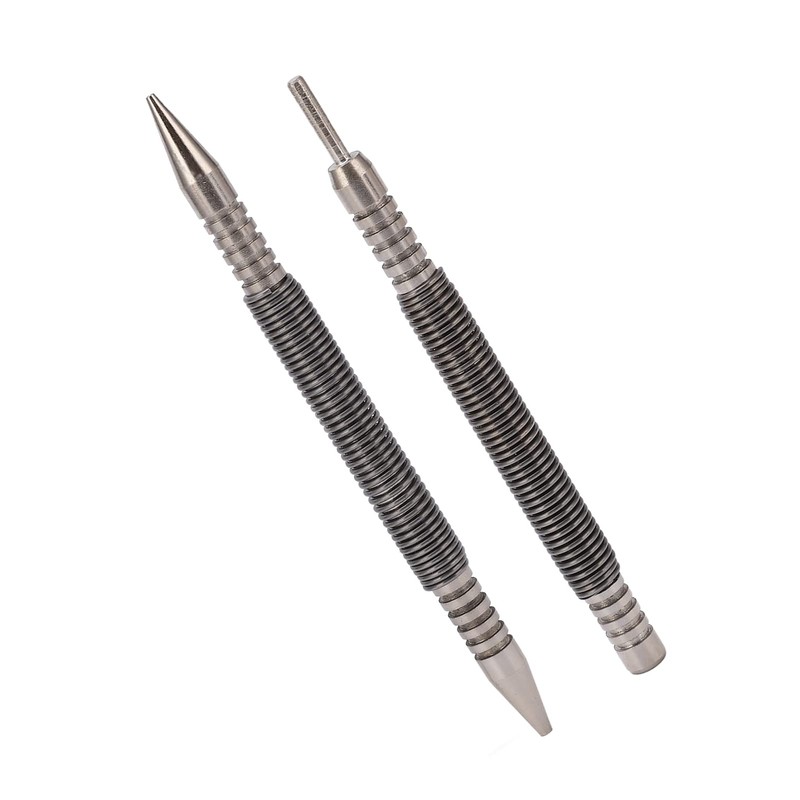 Spring Tools, 2 Piece Hinge Pin Driver Set, Spring Loaded