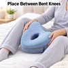 Product Name: Memory Cotton Leg Pillow Hollow Heart Pregnancy Side