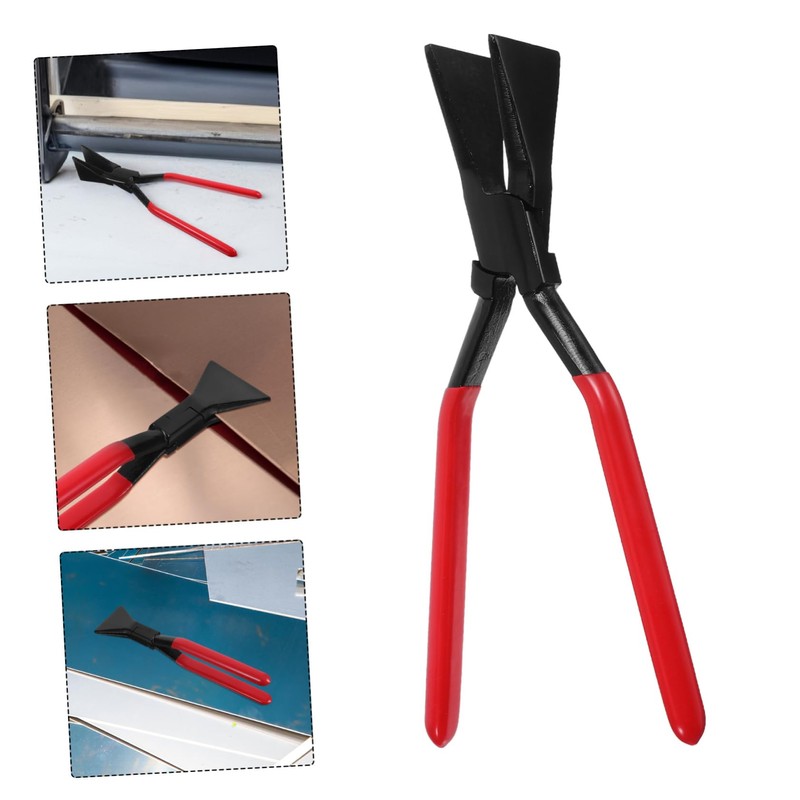 Operitacx 1Pc Seaming and Clinching Pliers Durable Carbon Steel Bender