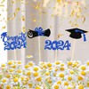 12 PCS Double Sided 2024 Graduation Party Centerpiece Sticks for