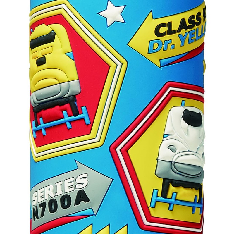 Skater (スケーター) Stainless Children's Water Bottle 380ml Straw Drinking 3D