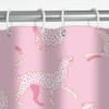 AIBIIN Boho Leopard Shower Curtain Animal Cheetah Trendy Bathroom Decorative